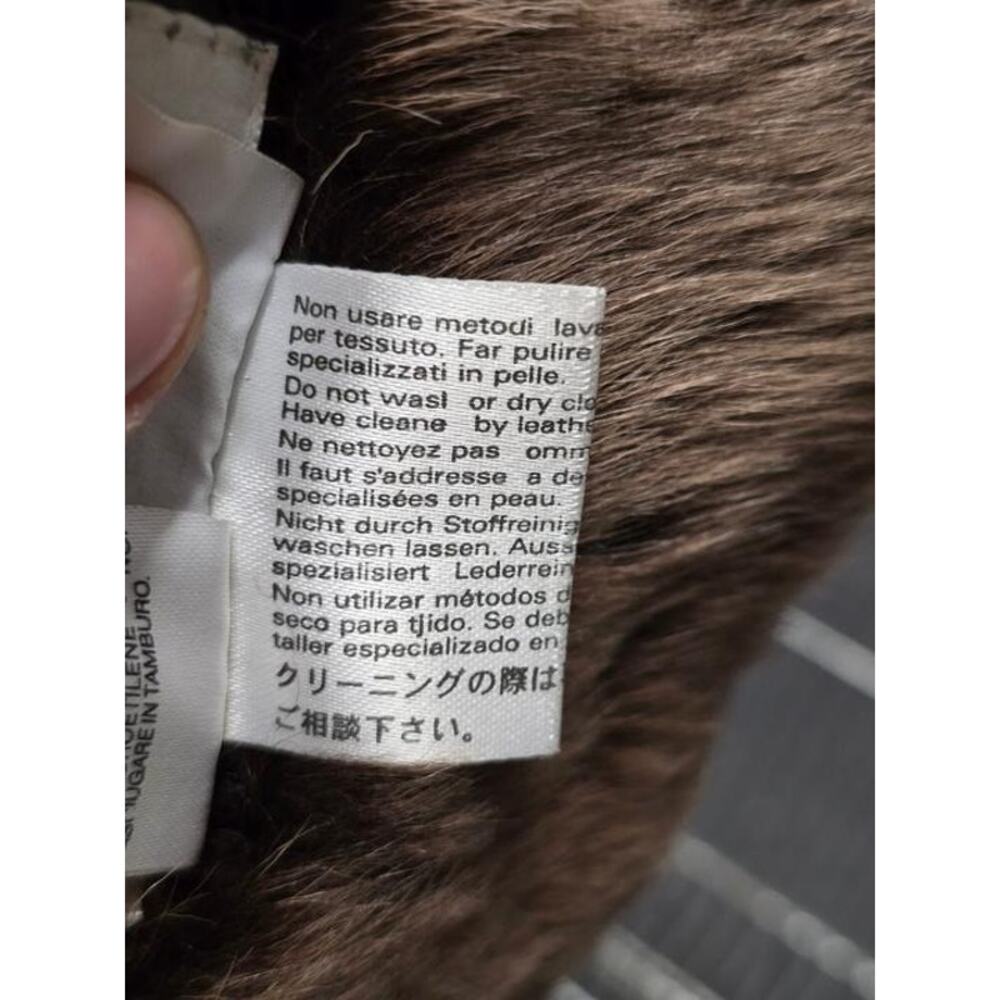 Max Mara Brown Shearling Sheepskin Coat - S - Picture 8 of 8